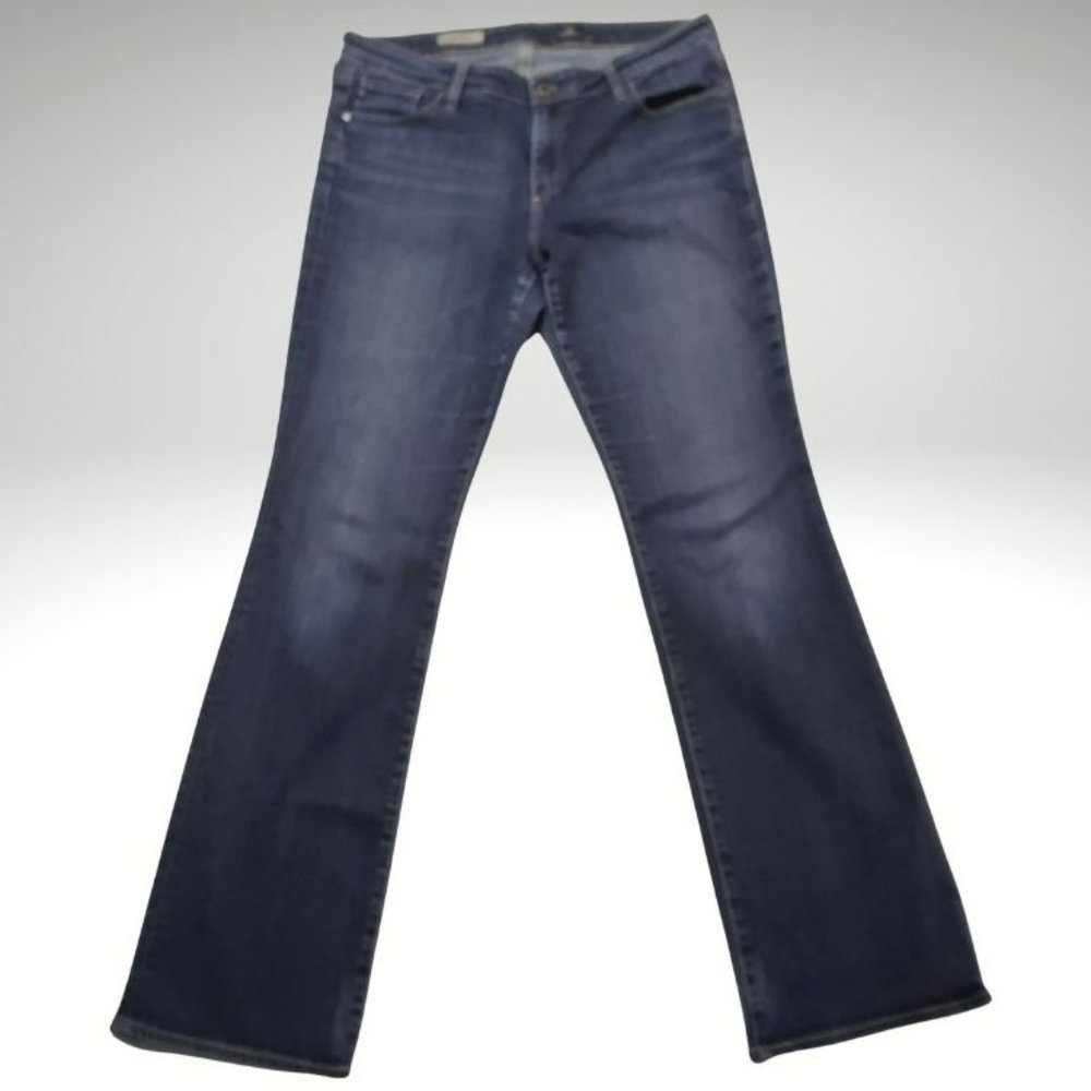 AG Adriano Goldschmied The Jessie Curvy Bootcut Dark Wash Women's Jeans Sz 32R